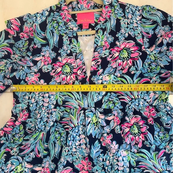 Lilly Pulitzer Winona Tunic dress excellent condition size M - Picture 5 of 9